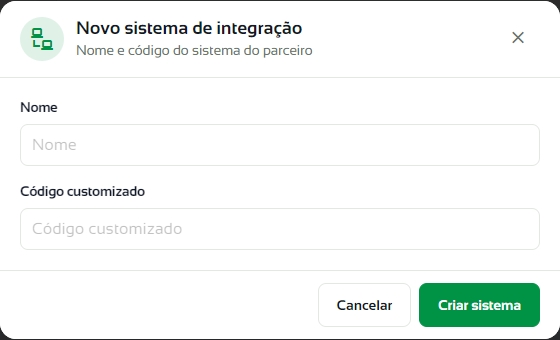Ativar e inativar integrações
